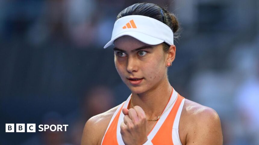 The 'future number one' facing Sabalenka - who is teenager Jovic?