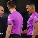 Guardiola apologises to ref Hallam but 'defends' outburst