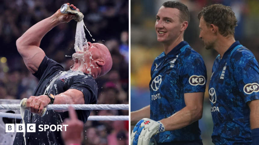 Don't take Brook's WWE beer celebration wrong way - Root
