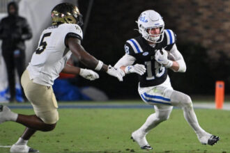 Duke transfer WR Cooper Barkate commits to Miami out of NCAA Transfer Portal