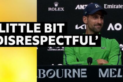 'I'm always the chaser?' - Djokovic unimpressed by reporter's question