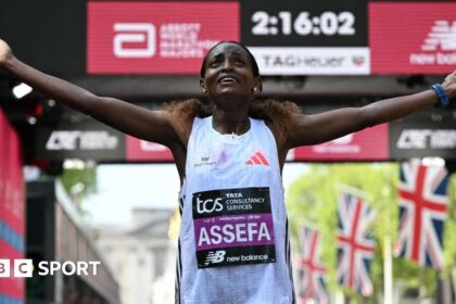 Assefa targets repeat of record-breaking London win