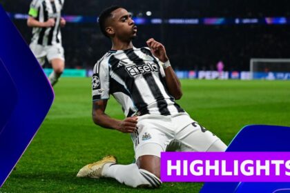 Newcastle face play-off after draw with holders PSG