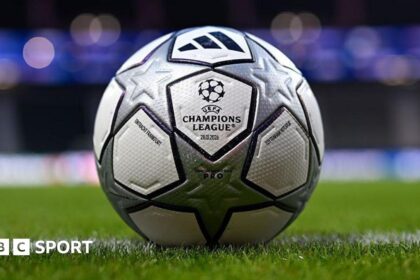 England on course for fifth Champions League spot