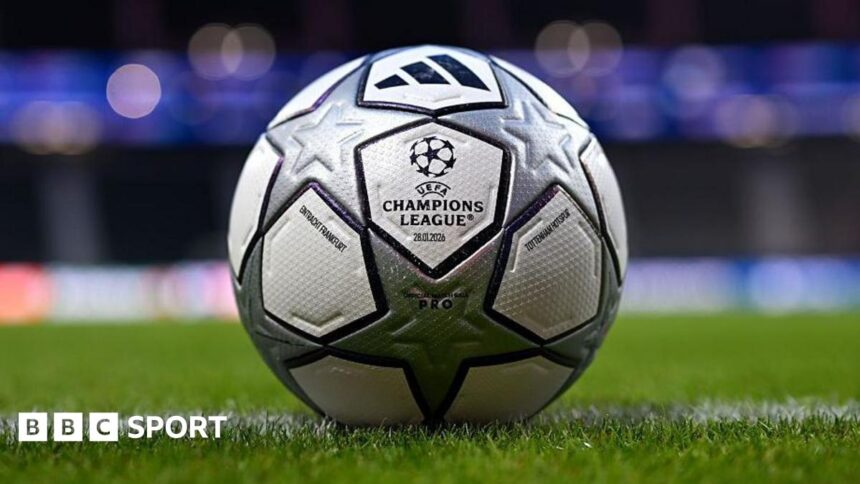 England on course for fifth Champions League spot