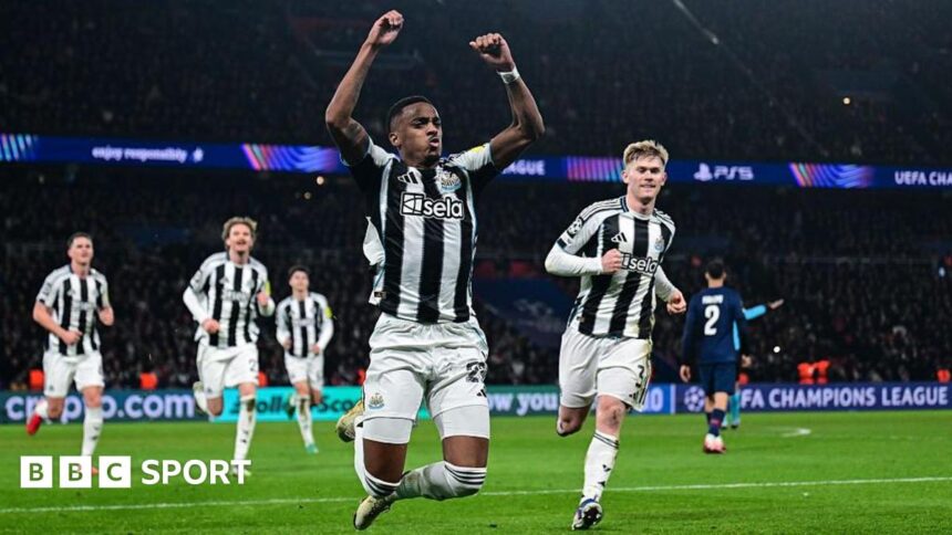 Newcastle prove they can mix it with European champions