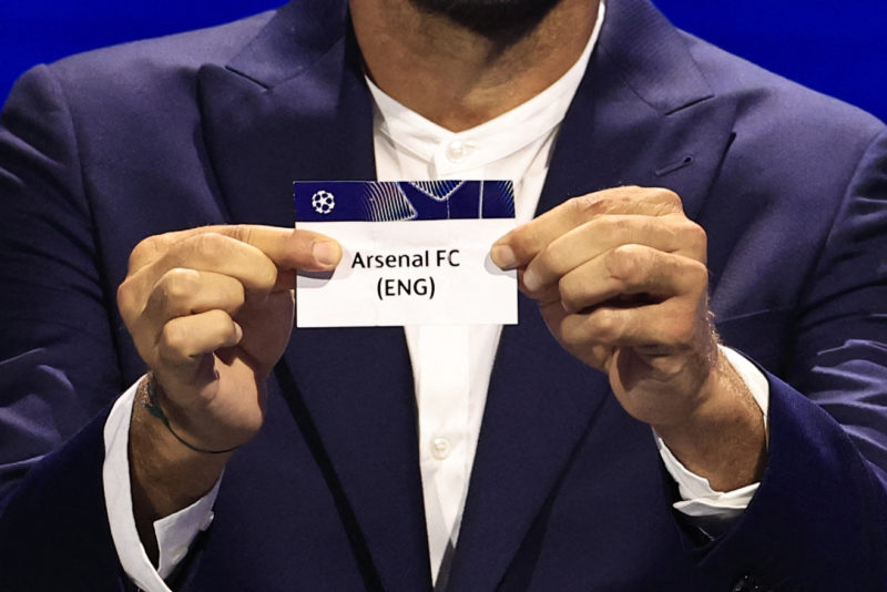 Who can Arsenal draw in the Champions League knockouts?