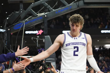 Martinelli scores 34, Singleton has double-double as Northwestern downs Penn State 94-73
