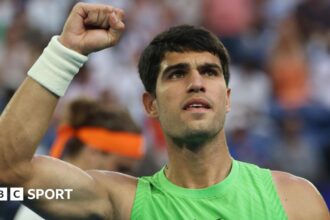 Cramping Alcaraz beats Zverev in epic to reach final