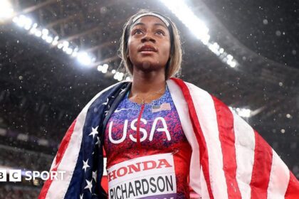 Olympic champion Richardson arrested for 'dangerous speeding'