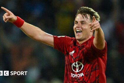 Curran takes hat-trick as England win first T20