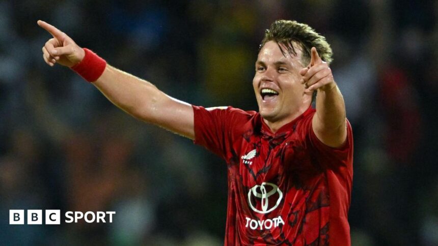 Curran takes hat-trick as England win first T20