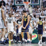 No. 3 Michigan holds off Michigan State 2nd half comeback for 83-71 win in East Lansing