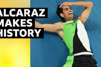 Moment - Alcaraz beats Djokovic to complete career Grand Slam