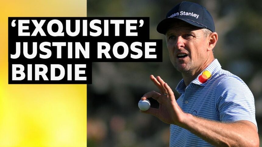 Rose hits birdie on 18th to inch towards PGA Tour win