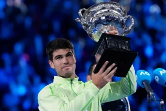 Carlos Alcaraz makes tennis history with Australian Open title win over Novak Djokovic