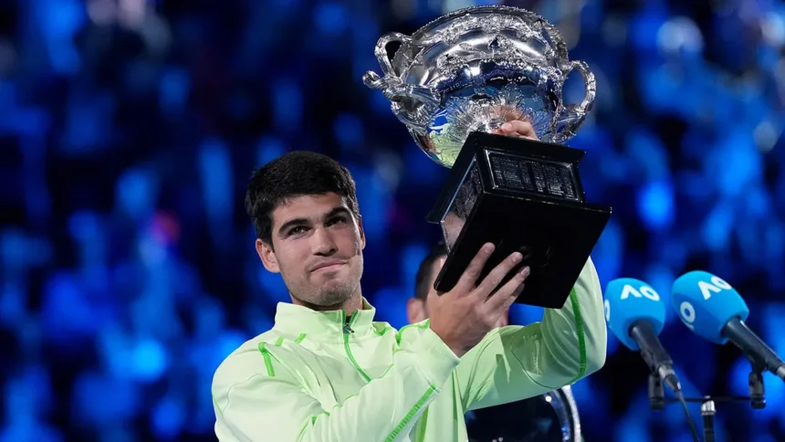 Carlos Alcaraz makes tennis history with Australian Open title win over Novak Djokovic