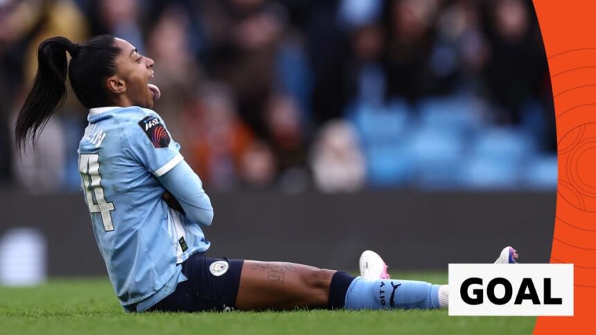 'Sweet Kerolin' - Man City forward scores superb chip