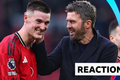 Carrick delighted for match winner Sesko