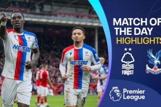 Sarr earns Palace draw at Forest as Williams sees red for handball