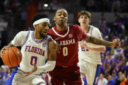 No. 19 Florida dominates paint, beats No. 23 Alabama 100-77 after Todd Golden’s guarantee