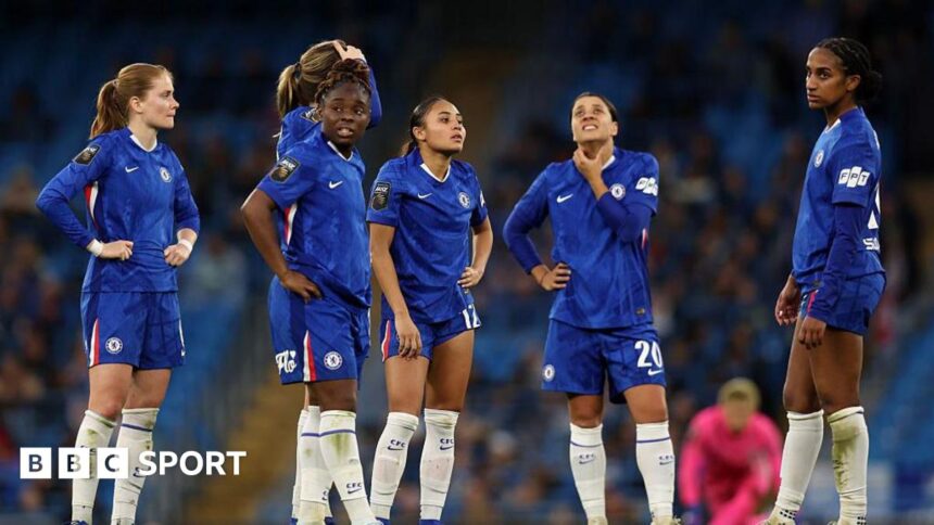 What's gone wrong for Chelsea in the WSL this season?