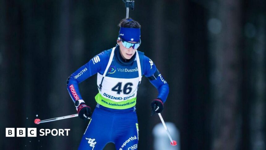 Italian biathlete fails doping test before Olympics