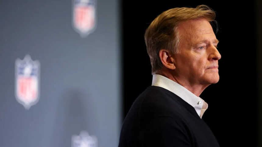 Roger Goodell on Steve Tisch's emails with Jeffrey Epstein: "Let's get the facts first"