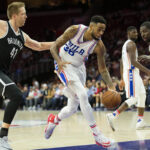 Brooklyn Nets jersey history No. 41 - Justin Hamilton (2016-17)