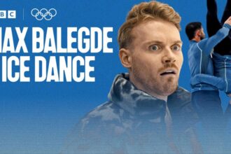 'That looks terrifying' - Max Balegde meets GB's ice dance duo
