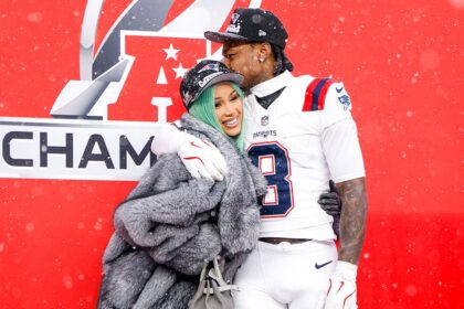 Patriots' Stefon Diggs answers Cardi B proposal question ahead of Super Bowl LX
