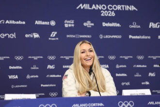 Lindsey Vonn is not about to let a torn ACL stop her Olympic comeback