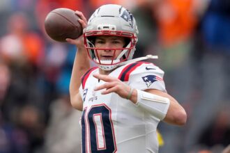 Patriots' Drake Maye shrugs off shoulder injury concerns ahead of Super Bowl LX: 'I'll be just fine'