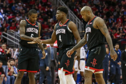 Houston Rockets jersey history No. 6 - Gary Clark (2018-20)