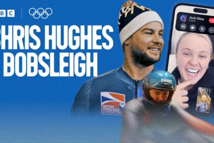 'Text me a proof of life!' - Chris Hughes' bobsleigh run with Team GB