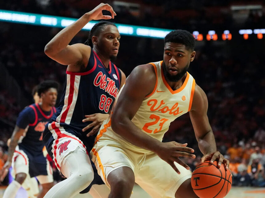 Why Jaylen Carey earned 'bodyguard' title for Tennessee vs Ole Miss
