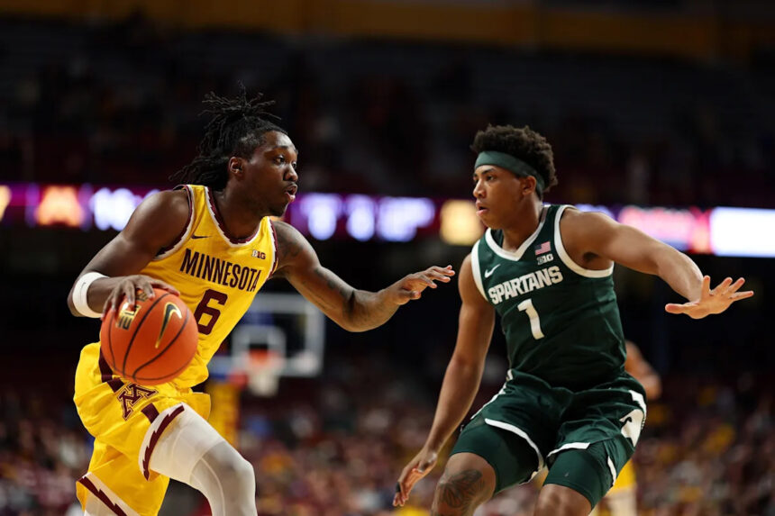 Jeremy Fears gets technical foul for kick to Minnesota player's groin