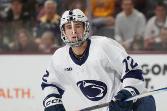 Gavin McKenna, the top NHL prospect from Penn State, charged with assault