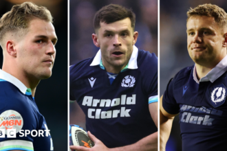 Scotland leave out Van der Merwe, Kinghorn & Graham