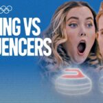 'Team GB here I come!' - Influencers face-off in curling match