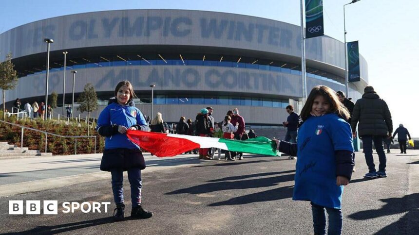 Dirty but vibrant - Olympic ice hockey arena opens after race against time