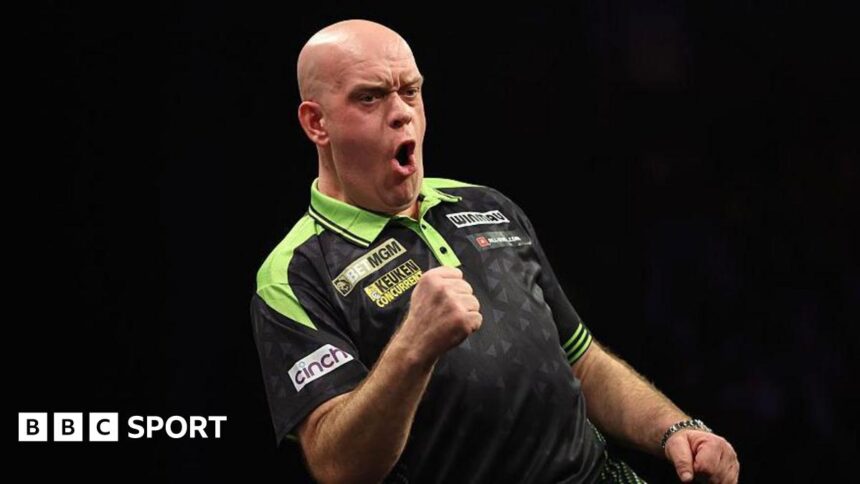 Van Gerwen wins opening Premier League night