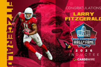 Larry Fitzgerald officially a Hall of Famer: What his NFL records mean