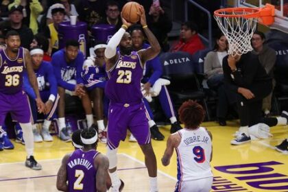 TST Images: Lakers beat 76ers, 119-115 at Crypto.com Arena