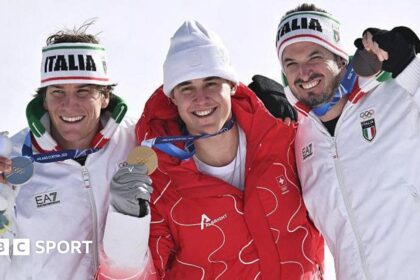 First gold of Games 'like a movie' for Von Allmen