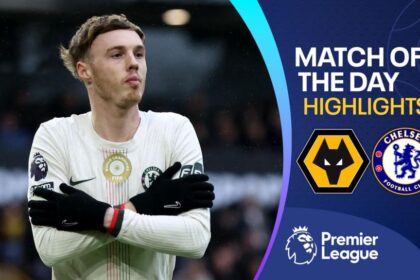 Palmer scores first-half hat-trick as Chelsea beat Wolves