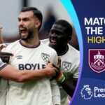 West Ham beat Burnley to boost survival hopes
