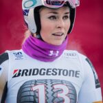 Lindsey Vonn finishes third in final downhill training run