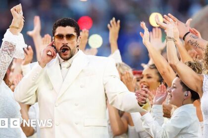 Bad Bunny piles on Puerto Rican patriotism at Super Bowl half-time show
