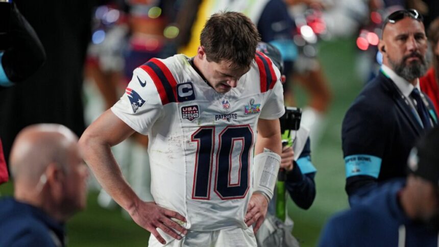 Drake Maye Cracks Slight Joke After Patriots’ Super Bowl Loss